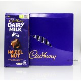 180g(排裝)Cadbury吉百利牛奶朱古力。HazelNut(楱子)