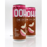 330ml(高罐)OOHA汽水。白桃、鳥龍荼味
