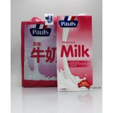 1L(3盒裝)Pauls牛奶飲品。脫脂(紅色)