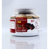 220g(罐裝)GEO日式小圓餅。黑糖