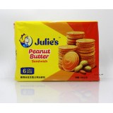 180gJulie's．花生醬夾心餅乾
