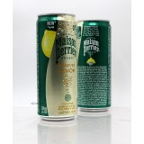 330ml(幼罐)Perrier有氣礦泉水。Lemon