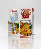 200ml(紙包)KAGOME混合汁。黃之野菜