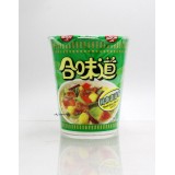 合味道杯麵。豬骨味
