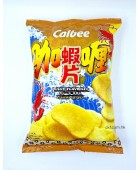 80g卡樂B蝦片。咖哩