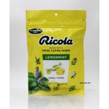 70gRicola利口樂潤喉糖。檸檬