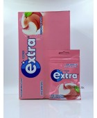 28gExtra益達無糖香口珠。水蜜桃